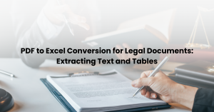 PDF to Excel Conversion for Legal Documents: Extracting Text and Tables 