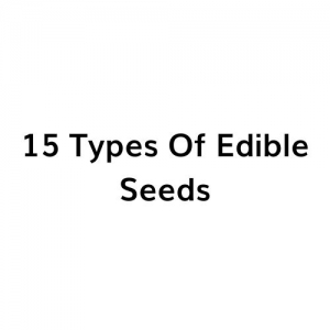 15 Types of Edible Seeds and Their Health Benefits