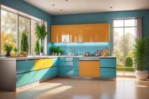 Elevated Kitchen with Laminates