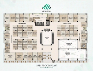 Commercial Spaces on the 3rd Floor of Bahria Sky: Explore Business Opportunities