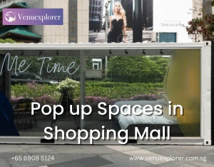 Pop up Spaces in Shopping Mall      