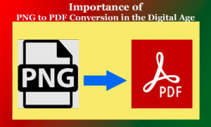 Importance of PNG to PDF Conversion in the Digital Age