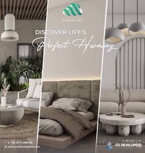 Luxurious Flats in Bahria Town by OZ Developers