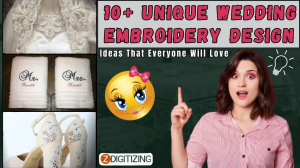 10+ Unique Wedding Embroidery Design Ideas That Everyone Will Love