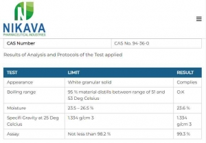 Leading Benzoyl peroxide Manufacturer and Supplier in Mumbai | Nikava Pharmaceutical Industries