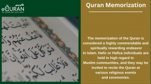 Examining the Deep Connection Between Quran Memorization Course and Mental Health