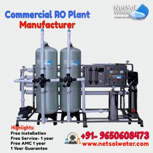 Commercial RO Plant Manufacturer in Gurgaon