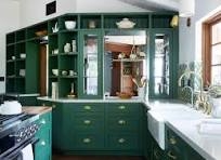 Green Kitchen Cabinetss