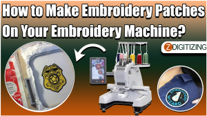 Make Embroidery Patches on Your Embroidery Machine