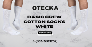 Step into Comfort: Exploring Otecka's Basic Crew Cotton Socks