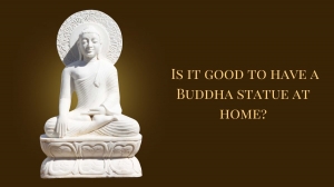 Is it good to have a Buddha statue at home?