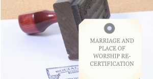 Marriage and Place of Worship Re-Certification: Understanding the Process