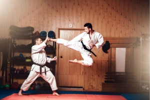 What are the cultural significances associated with wearing a white gi?