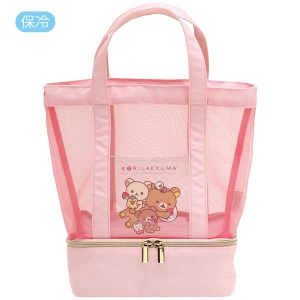 Rilakkuma mesh cold tote bag now available at Rilakkuma Store Online!