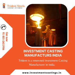 Investment Casting Manufacturers 