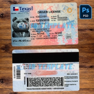 Tips for Designing an Editable Texas Driver's License Template