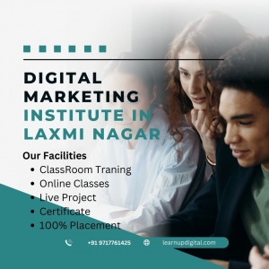 Learnupdigital is the best digital marketing course in Laxmi Nagar Delhi