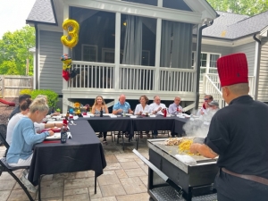 Outdoor Hibachi Party: Making the Most of Your Backyard 