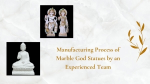 Manufacturing Process of Marble God Statues by an Experienced Team