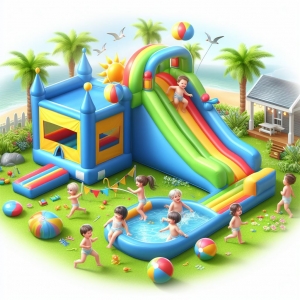 Bounce Houses vs. Inflatable Water Slides: Toddler Fun for Every Taste