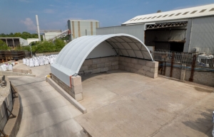 Why Opt For Heavy Duty Canopies For Industrial-Scale Storage Of Loose Materials In Your Organisation