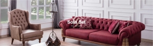 wooden sofa set