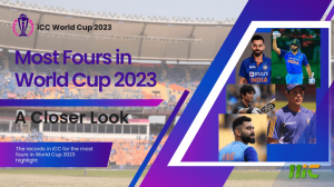 Most Fours in World Cup 2023: A Closer Look