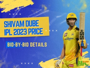 Shivam Dube IPL 2023 Price: Bid-by-Bid Details