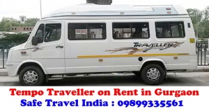 Book Tempo Traveller on Rent in Gurgaon for Sightseeing Tours