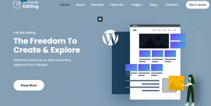 Free Block WordPress Theme with Gutenberg Pattern Friendly