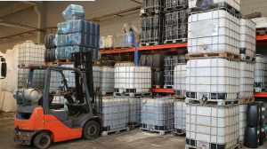 Industrial Grade Chemicals in a factory