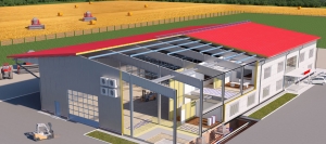 Efficient and Versatile: Pre-engineered Steel Structure for Modern Poultry Farming