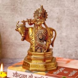 The Role of Brass Krishna Idols in Domestic Life