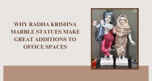 Why Radha Krishna Marble Statues Make Great Additions to Office Spaces