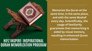 Hifz Inspire: Inspirational Quran Memorization Program