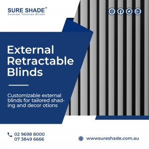 How do I choose the right size for Retractable External Venetian Blinds? 