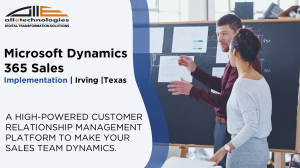 Microsoft Dynamaics 365 Sales Implementation Service Partner