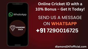 Diamond Exch: Online Cricket ID with a 10% Bonus – Get It Today!