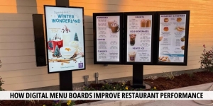 How Digital Menu Boards Improve Restaurant Performance