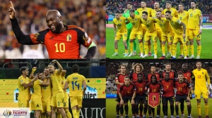 Belgium Vs Romania: Lukaku's Remarkable Four-goal Feat Leads Belgium Serbia Secures Euro 2024 Berth