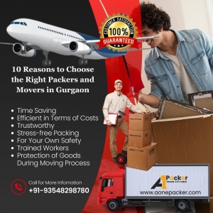 10 Reasons to Choose the Right Packers and Movers in Gurgaon