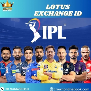 Best source to play online cricket betting site for Lotus exchange ID is Crown online book 