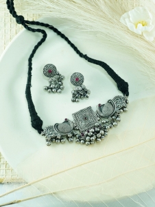 Oxidized Jewelry's Magnificence Revealed in Rustic Radiance