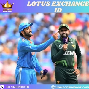 Crownonlinebook : Best online cricket betting site for Lotus Exchange ID.