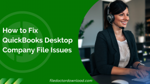 How to Fix QuickBooks Desktop Company File Issues