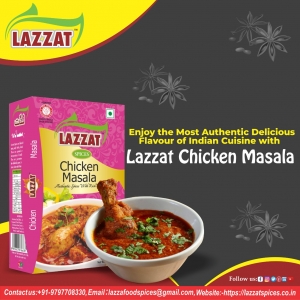 Buy Chicken Masala in Jammu & Kashmir | Lazzat Spices 