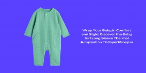 Wrap Your Baby in Comfort and Style: Discover the Baby Girl Long Sleeve Thermal Jumpsuit on TheSparkShop.in