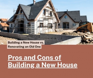 Building a New House vs. Renovating an Old One