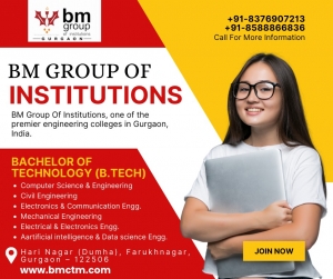 Best B.Tech Colleges in Bihar with B.M Group Of Institutions