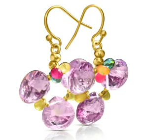 The Perfect Blend Of Pink Amethyst And Sapphire: Why Belle Earrings Are A Must-Have?